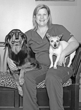 The staff at South Forsyth Animal Hospital